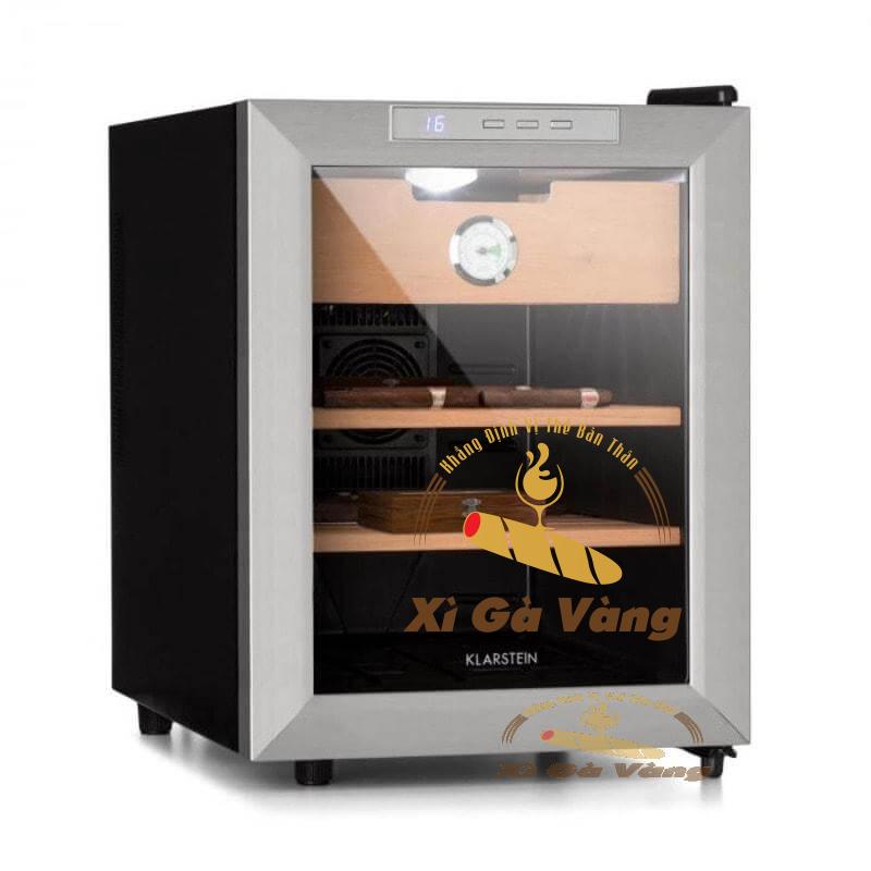 Thiết kế đẳng cấp và ấn tượng của tủ đựng xì gà Klarstein